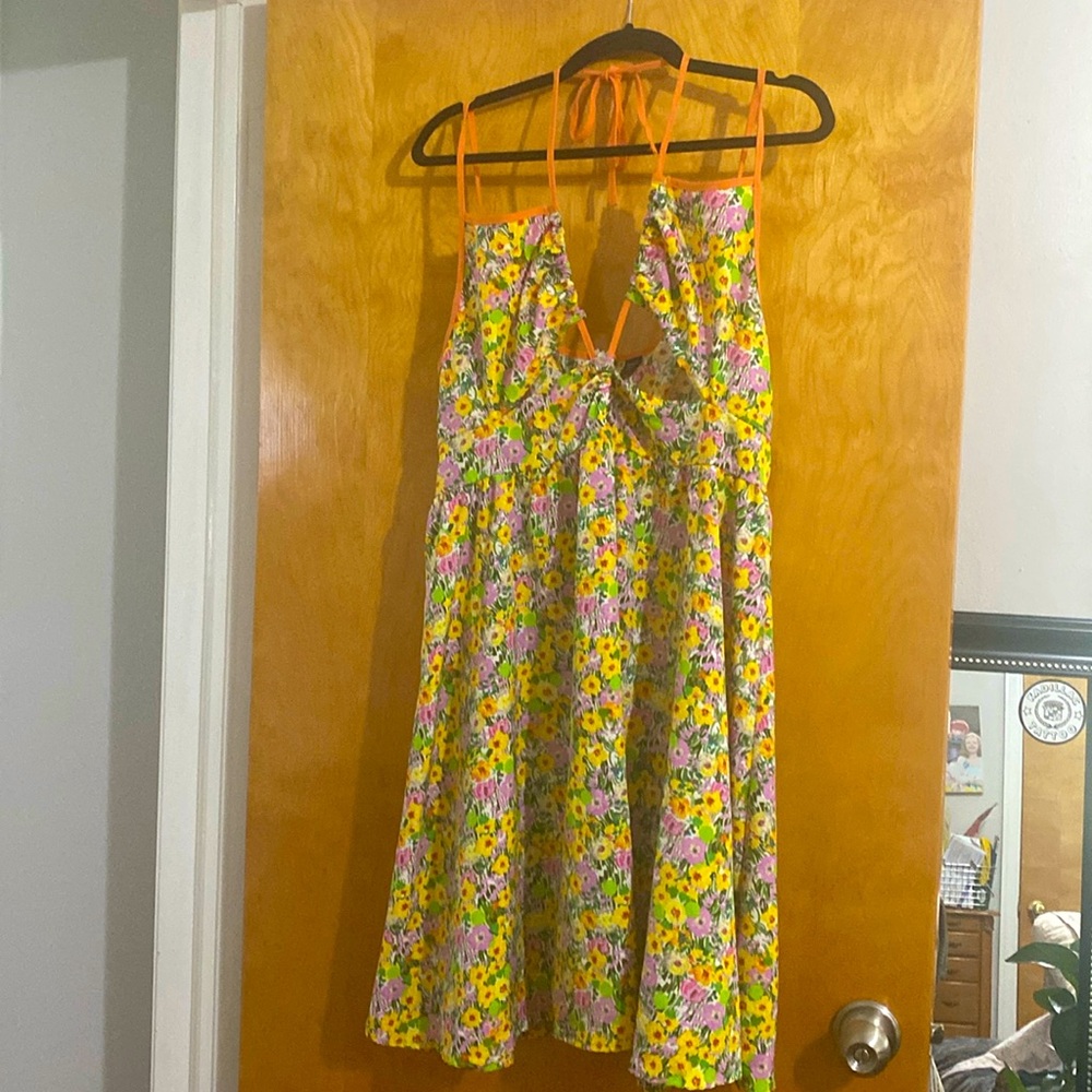 Shein floral dress